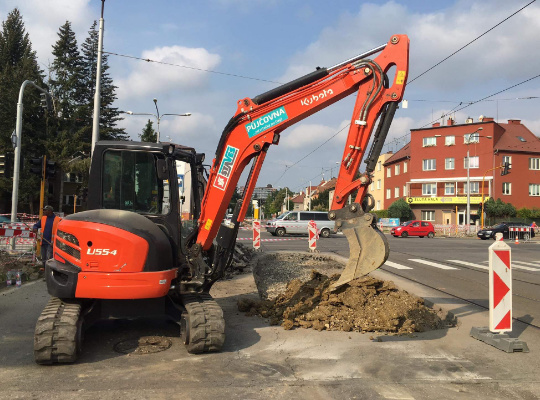 Stavby a rekonstrukce křižovatek - Gornex.cz